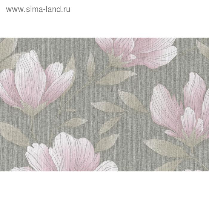 Обои дуплекс «Брянские обои. Лаура – 3», на бумажной основе, 0.53×10 м, цвет розовый - Фото 1