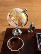 Набор настольный 7 в 1, (карандашница с часами, визитница, глобус, подставка, калька, подставка для мелочей) - Фото 4