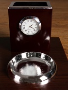 Набор настольный 7 в 1, (карандашница с часами, визитница, глобус, подставка, калька, подставка для мелочей) - Фото 5