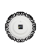 Часы настенные, интерьерные "Хостон", бесшумные, d-40.5 см, циферблат 26 см, чёрно-золотые - Фото 4