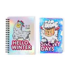 Подарочный набор новогодний, голографический блокнот и обложка на паспорт, Hello winter - Фото 2