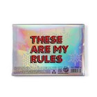 Подарочный набор новогодний, голографический блокнот и обложка на паспорт, My winter plans - Фото 6