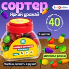 Набор считай и сортируй «Яркий урожай» - Фото 1