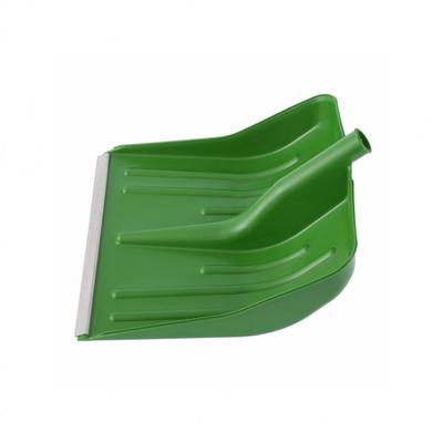 Ковш лопаты пластиковый, 420 × 425 мм, с планкой, зелёный, «Сибртех»