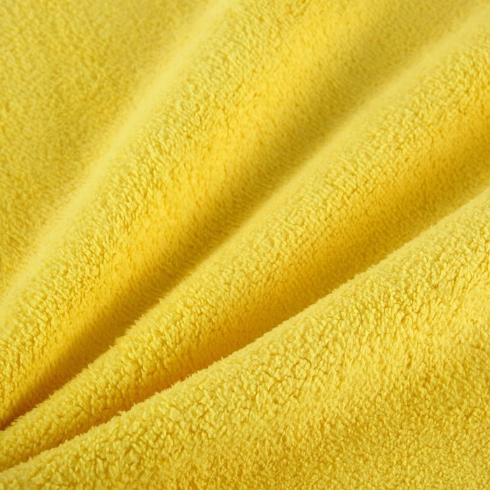 Тряпка для мытья авто, CARTAGE, микрофибра, 400 г/м², 20×30 cм, желто-серая - фото 1892466011