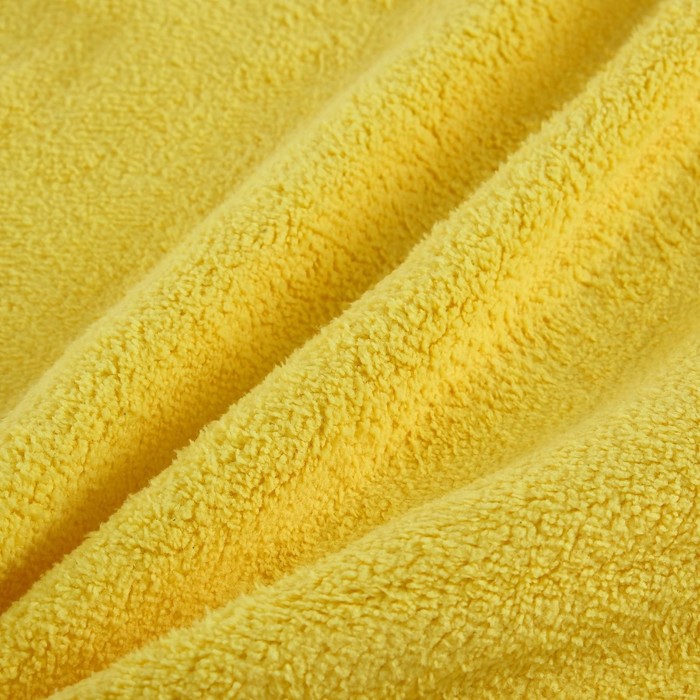 Тряпка для мытья авто, CARTAGE, микрофибра, 400 г/м², 30×40 cм, желто-серая - фото 1908615079