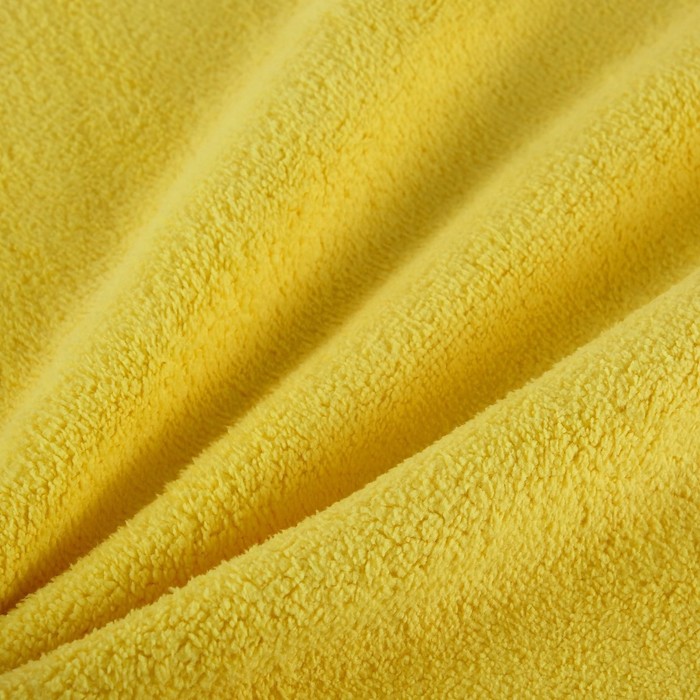 Тряпка для мытья авто, CARTAGE, микрофибра, 400 г/м², 40×60 cм, желто-серая - фото 1908615083