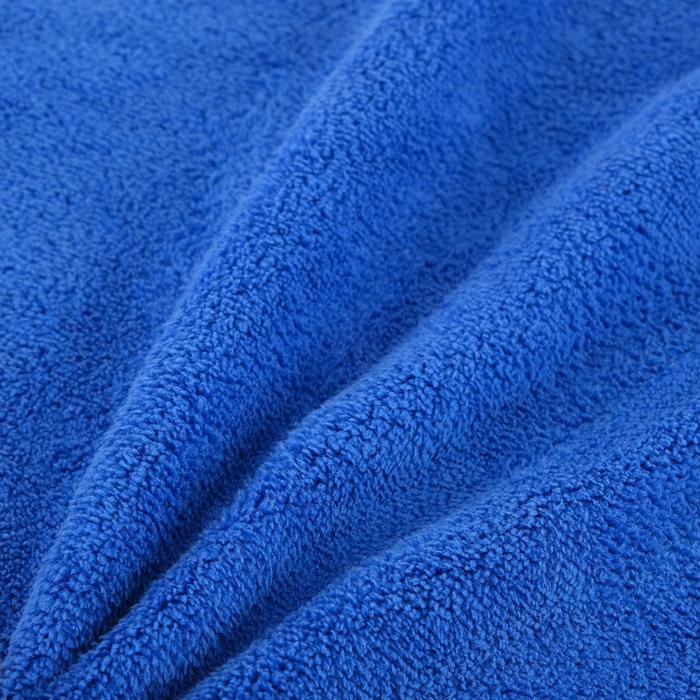 Тряпка для мытья авто, CARTAGE, микрофибра, 400 г/м², 40×60 cм, сине-серая - фото 1927615941