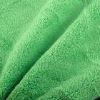 Тряпка для мытья авто, CARTAGE, микрофибра, 350 г/м², 30×40 cм, зелено-серая - фото 6348849