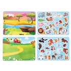 Магнитный набор «Кто где живёт?», в пакете - фото 24145976