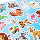 Магнитный набор «Кто где живёт?», в пакете - фото 24145978