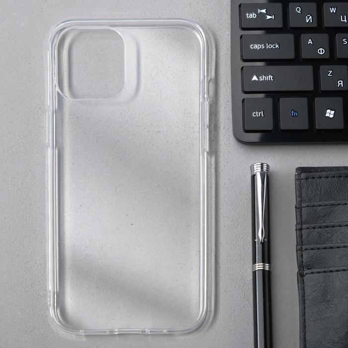 Чехол Innovation, для Apple iPhone 12 Pro Max, силиконовый, прозрачный - Фото 1