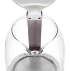 Чайник электрический WILLMARK WEK-1704G, стекло, 1.7 л, 2200 Вт, бело-фиолетовый - фото 51333802 Чайник электрический WILLMARK WEK-1704G, стекло, 1.7 л, 2200 Вт, бело-фиолетовый - фото 51333802