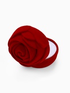 Футляр под кольцо, серьги «Роза», бархатный, 6×5.5 см, красный - Фото 5