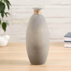 Ваза для цветов «Пуаро» Лилиана-3, большая, 700 мл, d=2 см, 8×21.5 см, стекло, серая - Фото 2