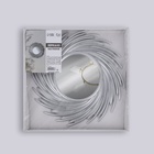 Зеркало настенное Sunshine, d зеркальной поверхности 11 см, серебристое - Фото 6