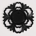 Зеркало настенное «Цветочки», d зеркальной поверхности 11 см, цвет «состаренное серебро» - фото 31799282