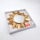 Зеркало настенное Sunshine, d зеркальной поверхности 11 см, цвет «состаренное золото» - Фото 5