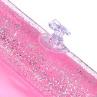 Надувная песочница с блёстками, 60×45 см, цвет розовый - Фото 3