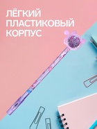 Ручка-прикол Calligrata «Блеск киска», чёрный стержень, гелевая, МИКС - Фото 4