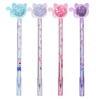 Ручка-прикол Calligrata «Блеск киска», чёрный стержень, гелевая, МИКС - Фото 6