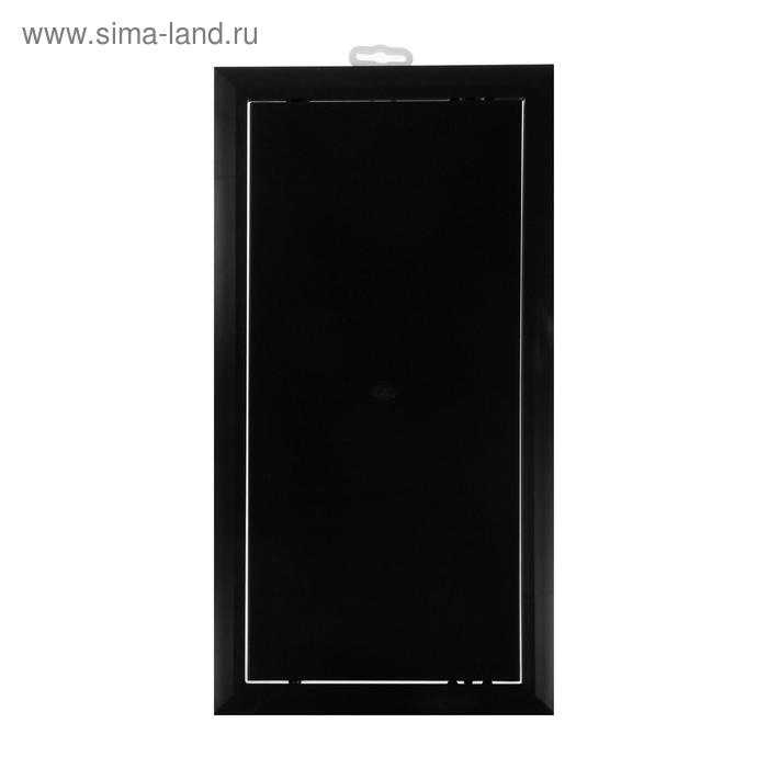 Люк ревизионный \"РВС\", 200 х 400 мм, пластик, коричневый (5447458 ...