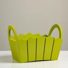 Подарочный ящик «Мария», 25×16×17 см, МДФ, цвет фисташковый - Фото 2