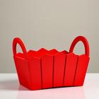 Подарочный ящик «Мария», 25×16×18 см, МДФ, красный - Фото 2