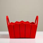 Подарочный ящик «Мария», 25×16×18 см, МДФ, красный - Фото 3