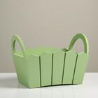 Подарочный ящик «Мария», 25.5×16.5×17.5 см, МДФ, цвет оливковый - Фото 2