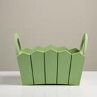 Подарочный ящик «Мария», 25.5×16.5×17.5 см, МДФ, цвет оливковый - Фото 3