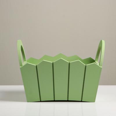 Подарочный ящик «Мария», 25.5×16.5×17.5 см, МДФ, цвет оливковый