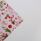Бумага упаковочная глянцевая «С Новым Годом», 70 × 100 см - Фото 3
