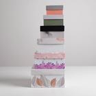 Набор коробок 6 в 1, упаковка подарочная, «Античность», 10.2 х 10.2 х 6 - 20 х 20 х 11 см - фото 21152165