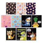 набор тетрадей 48л Микс №5, обложка УФ-лак - Фото 1