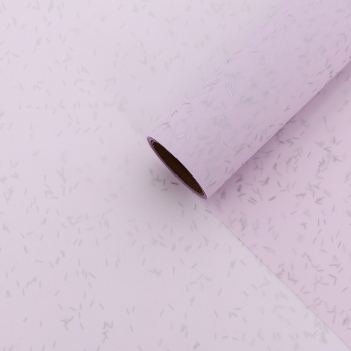 Пленка для цветов «Звездная ночь», 58 см × 5 м светло голубой - Фото 1