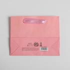 Пакет подарочный ламинированный горизонтальный, упаковка, «Ты прекрасна», S 15 х 12 х 5,5 см - фото 24283262