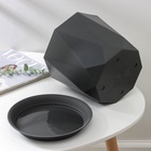 Горшок для цветов с поддоном «Призма», 4.7 л, пластиковый, графитовый - Фото 13