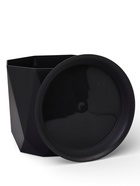 Горшок для цветов с поддоном «Призма», 4.7 л, пластиковый, графитовый - Фото 3