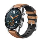 Смарт-часы HUAWEI WATCH GT Brown Hybrid Strap, 46мм, 1.39", Amoled, коричневые - Фото 1