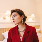 Серьги висячие со стразами «Ажур» весеннее настроение, цвет белый в серебре, 7 см - Фото 2