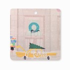 Брошь «Новогодняя» снежинка пушистая, мини, цвет белый в серебре - Фото 4