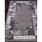 Ковёр прямоугольный Merinos Silver, размер 60x110 см, цвет gray - Фото 1