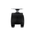 Колесо мебельное ТУНДРА, на площадке, d=40 мм, h=59 мм 1 шт. - фото 21152782