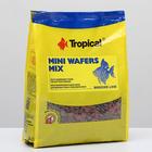 Корм Tropical Mini Waffers Mix для донных рыб и ракообразных, разноцветные чипсы, 1 кг - Фото 1
