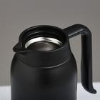 Термос-кофейник "Теним" 1.6 л, сохраняет тепло 8 ч, чёрный - Фото 3