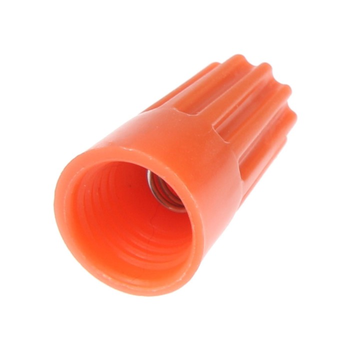 Зажим соединительный Düwi СИЗ-3, 2.5x6 мм2, изолирующий, оранжевый, 10 шт. - Фото 1