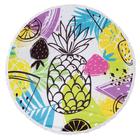 Полотенце пляжное Этель «Фруктовое настроение», d 150см 5105960 Полотенце пляжное Этель «Фруктовое настроение», d 150см 5105960