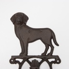 Колокол настенный чугун «Собака», декор, 24×10×13.5 см - Фото 4