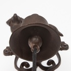 Колокол настенный чугун «Собака», декор, 24×10×13.5 см - Фото 5